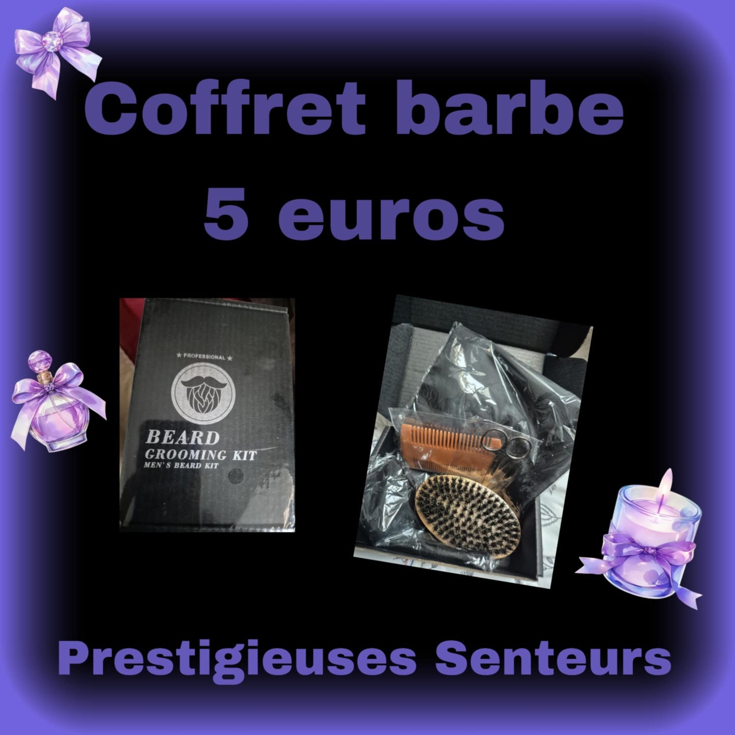 Coffret pour la barbe