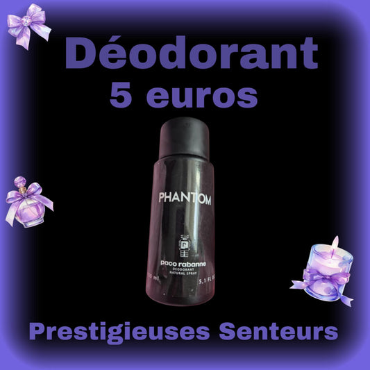 Déodorant Phantom de Paco Rabanne .150ml