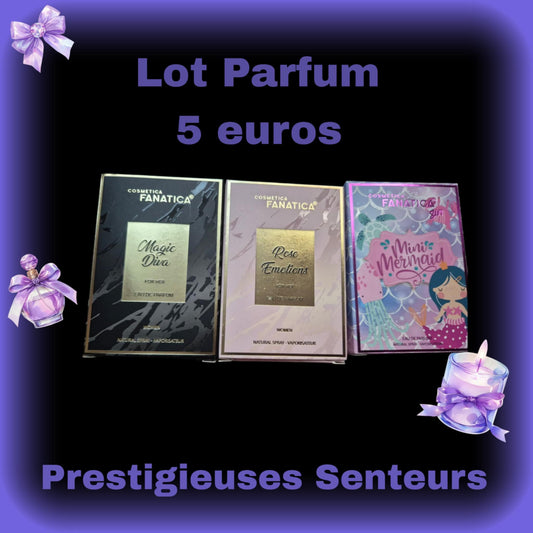 Lot 3 parfums 20ml