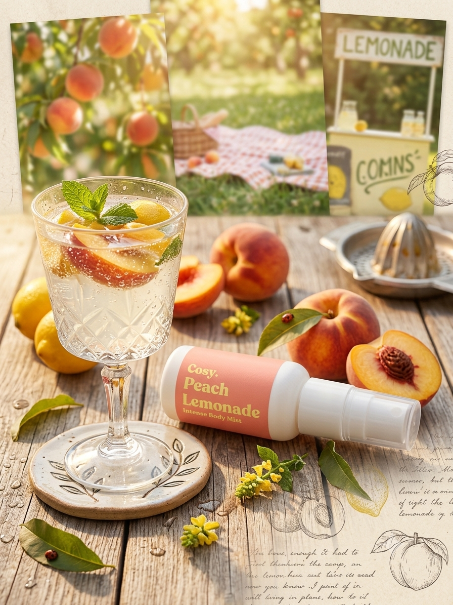Brume cosy.Peach Lemonade