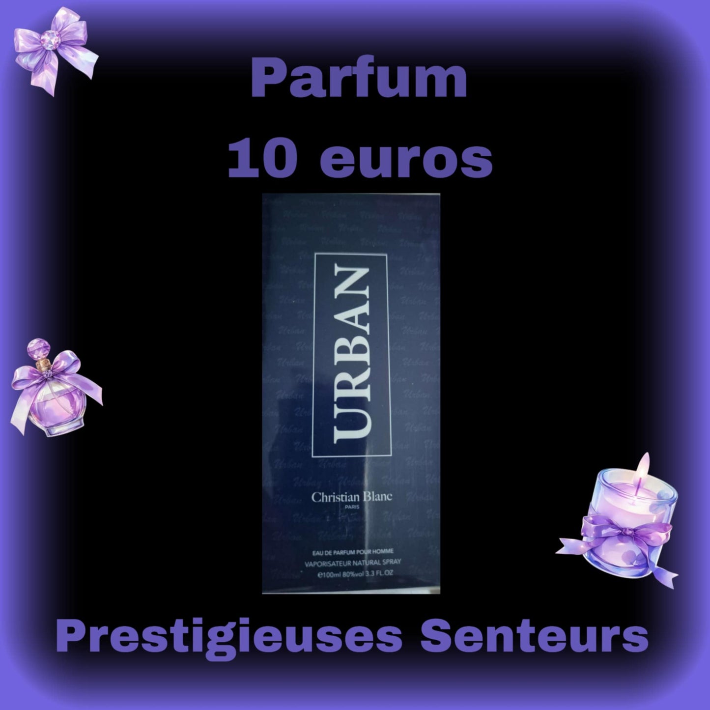 Parfum de la Collection Christian Blanc en 100 ml