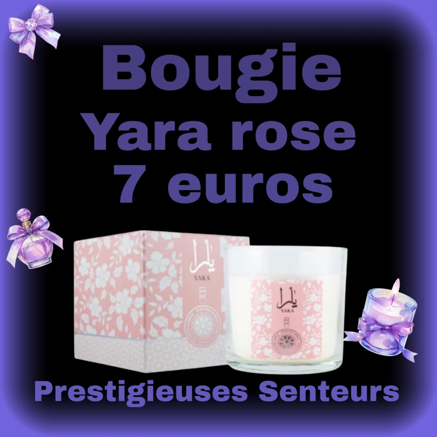 Bougies au choix .200gr . 70h de combustion. Les 2 pour 10€