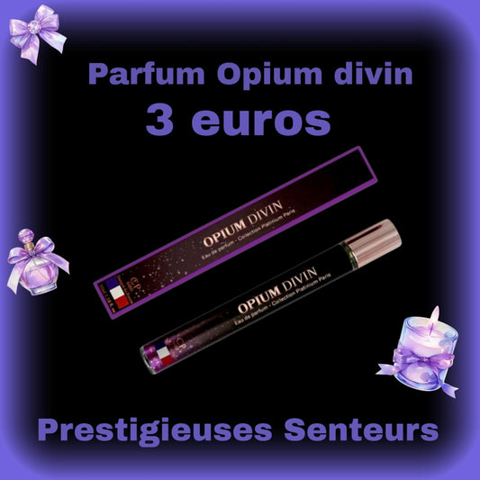 OPIUM DIVIN .BLACK OPIUM DE YSL .35ml