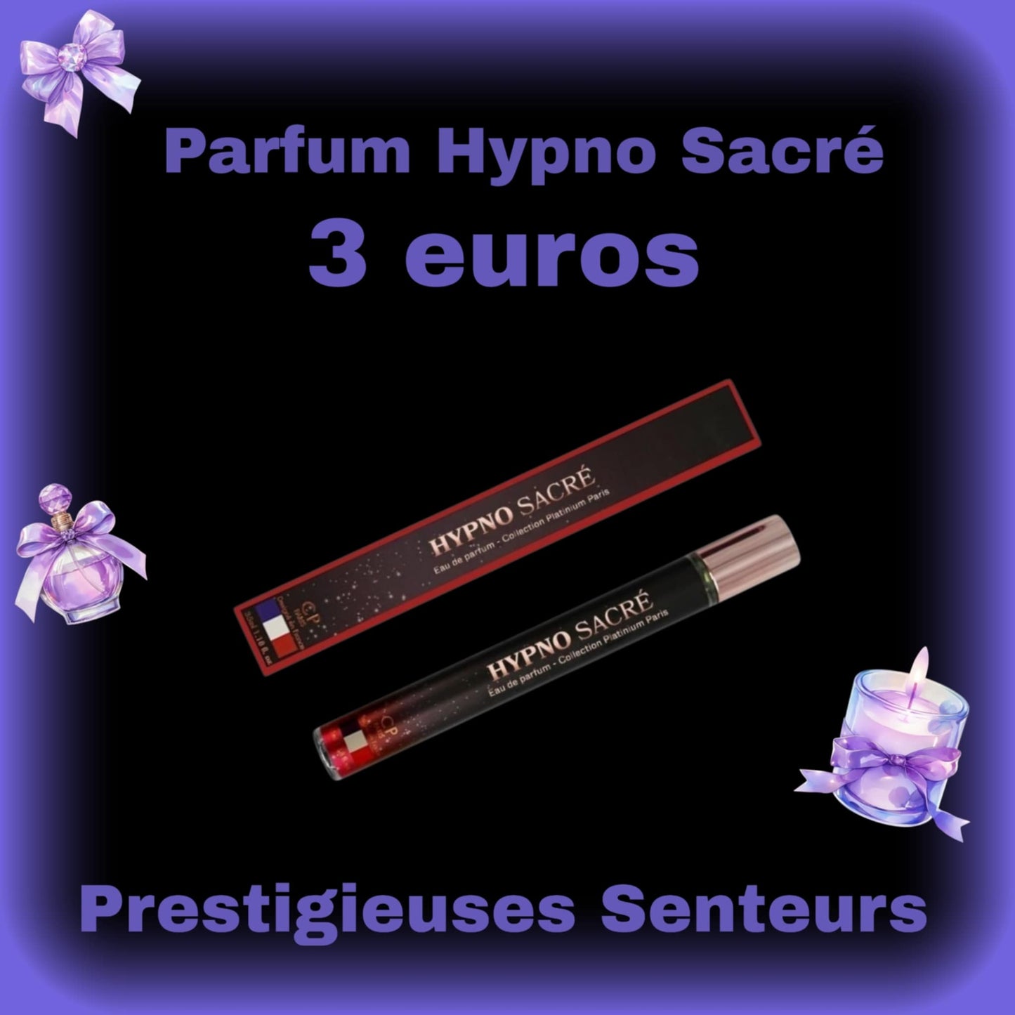 Hypno Sacré inspiré de Hypnotic Poison de Dior .35ml