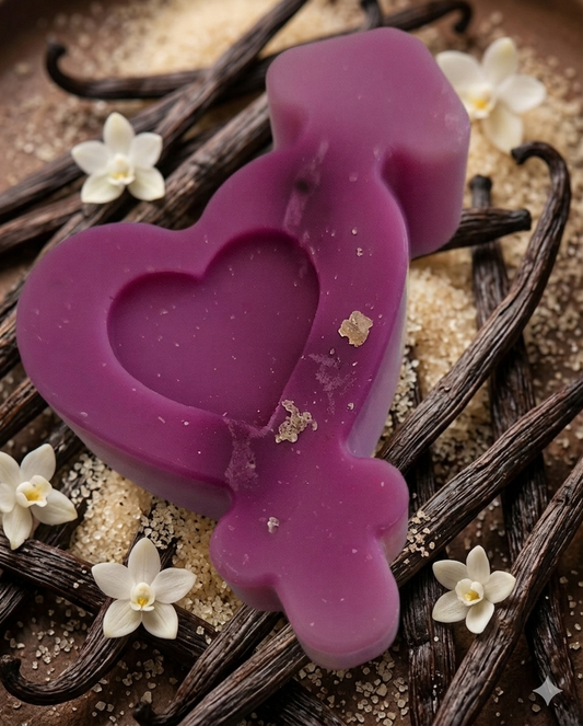 Fondant coeur . Vanille gourmande