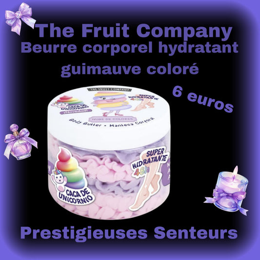 Chantilly après douche. Guimauve colorée  .The fruit company. 250g .