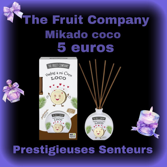 Mikado fruit company. Parfum noix de coco