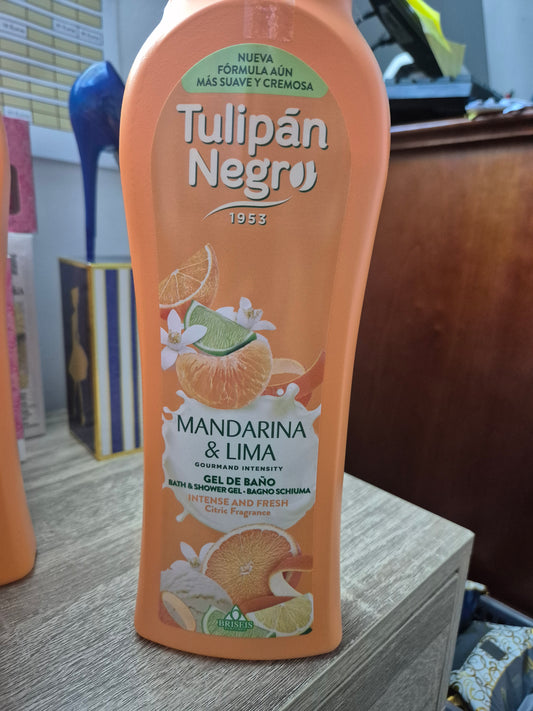 Gel douche 650ml . Parfum MANDARINA LIMA (mandarine , citron)