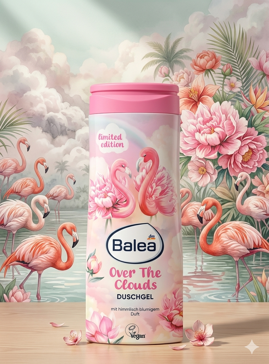 Crème de douche.Au dessus des nuage⛅️