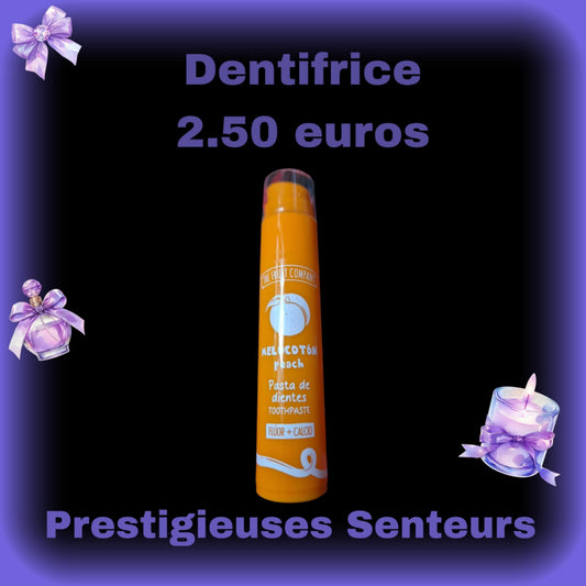 Dentifrice The fruit company.60gr.  Parfum pêche 🍑