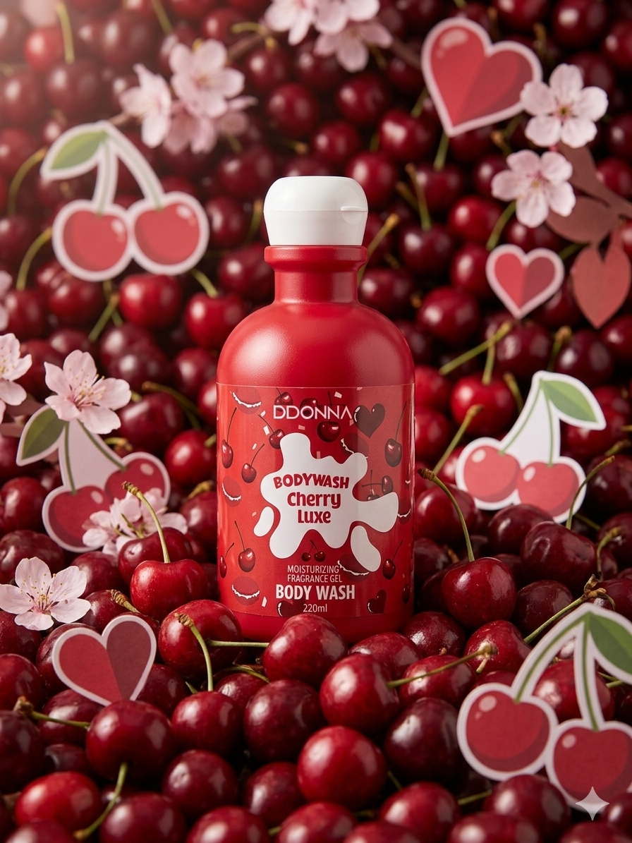 Gel douche cerise 🍒