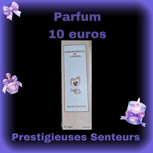 PARFUM FEMME 100 ML.MADEMOISELLE DE LAXURIA dupe de J'ADORE DE DIOR