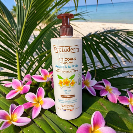 Lait corps hydratant. Parfum Monoï à la folie.500ml