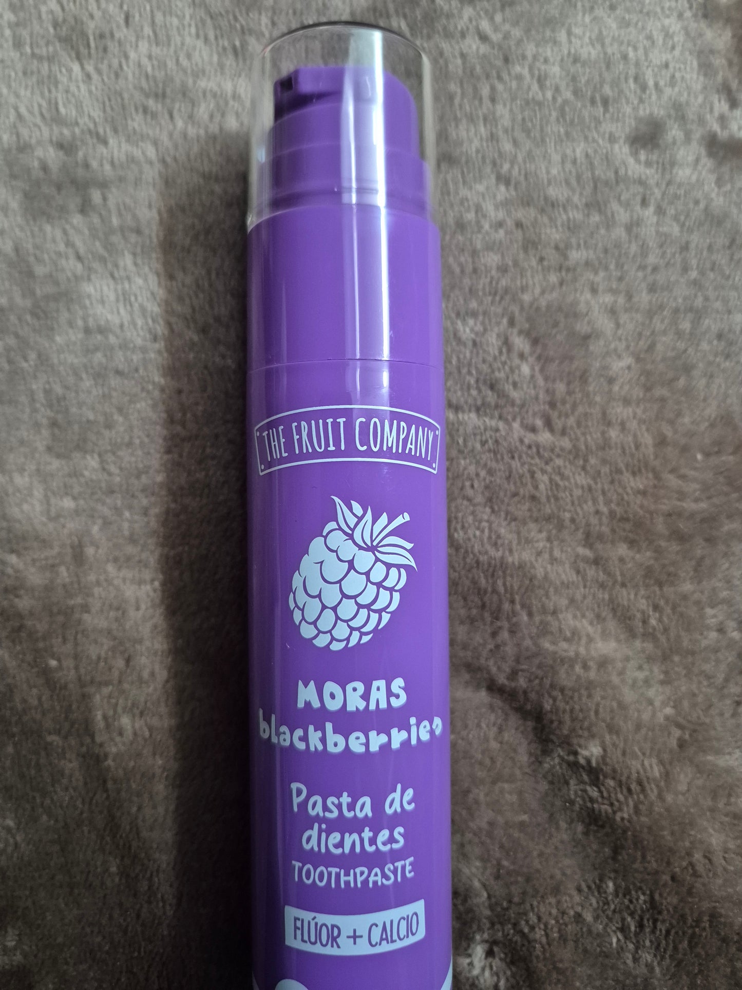 Dentifrice the fruit company.60gr. Parfum mûre