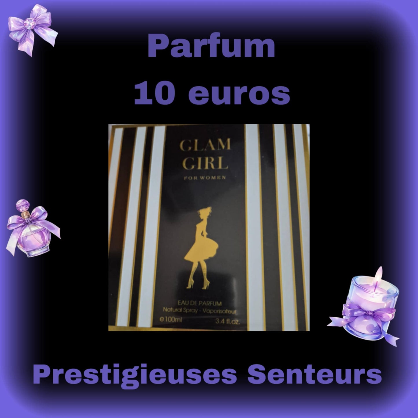 Parfum Glam Girl dupe de Carolina Herrera. 100ml