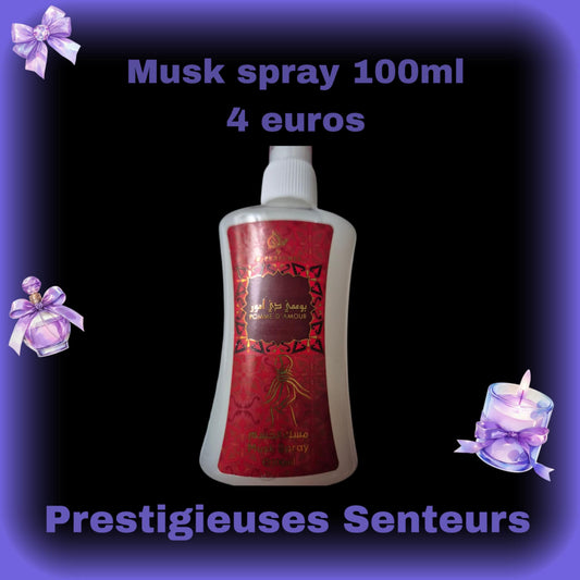Musk spray pomme d amour .100ml