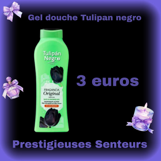 Gel Douche 650 ml Tulipe Noir