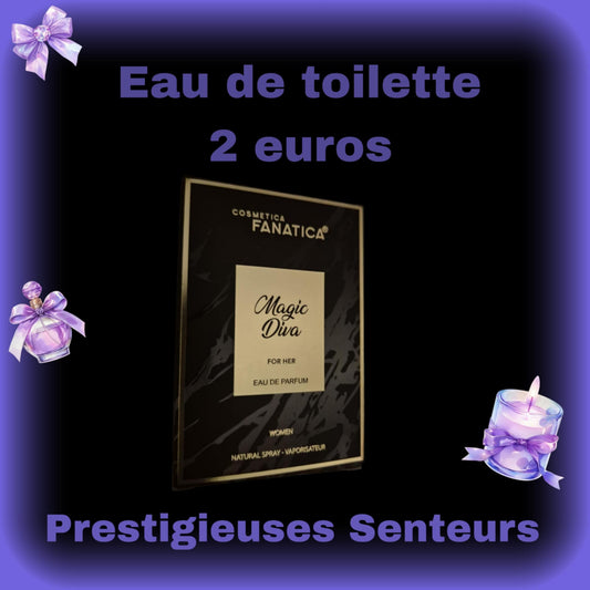 Eau de toilette femme. Magic Diva .20ml
