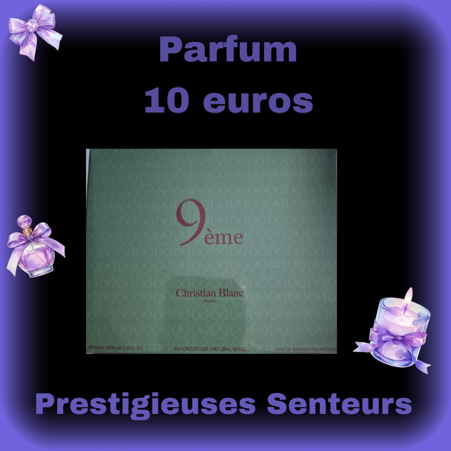 Parfum de la Collection Christian Blanc en 100 ml