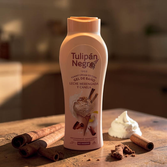 Gel Douche 650 ml. lait meringué et canelle