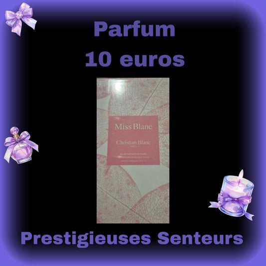 Parfum collection Christian Blanc. 100ml