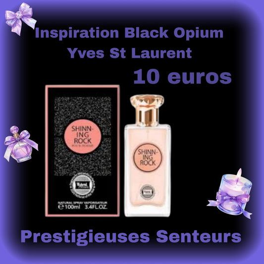 Parfum 100ml . Inspiration Black Opium.  Yves St Laurent