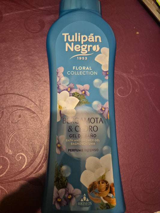 Gel douche 650ml. Bergamote et cèdre