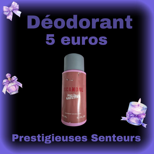 Déodorant scandal de Jean Paul Gauthier. 150ml
