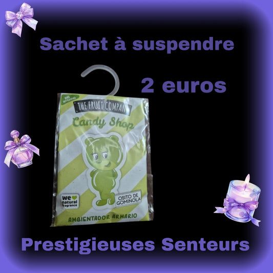 Sachet à suspendre. Parfum bonbons 🍬 oursons