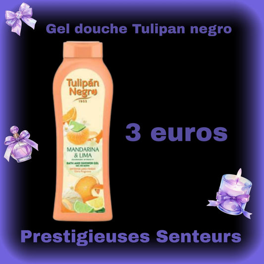 Gel douche 650ml . Parfum (mandarine , citron)