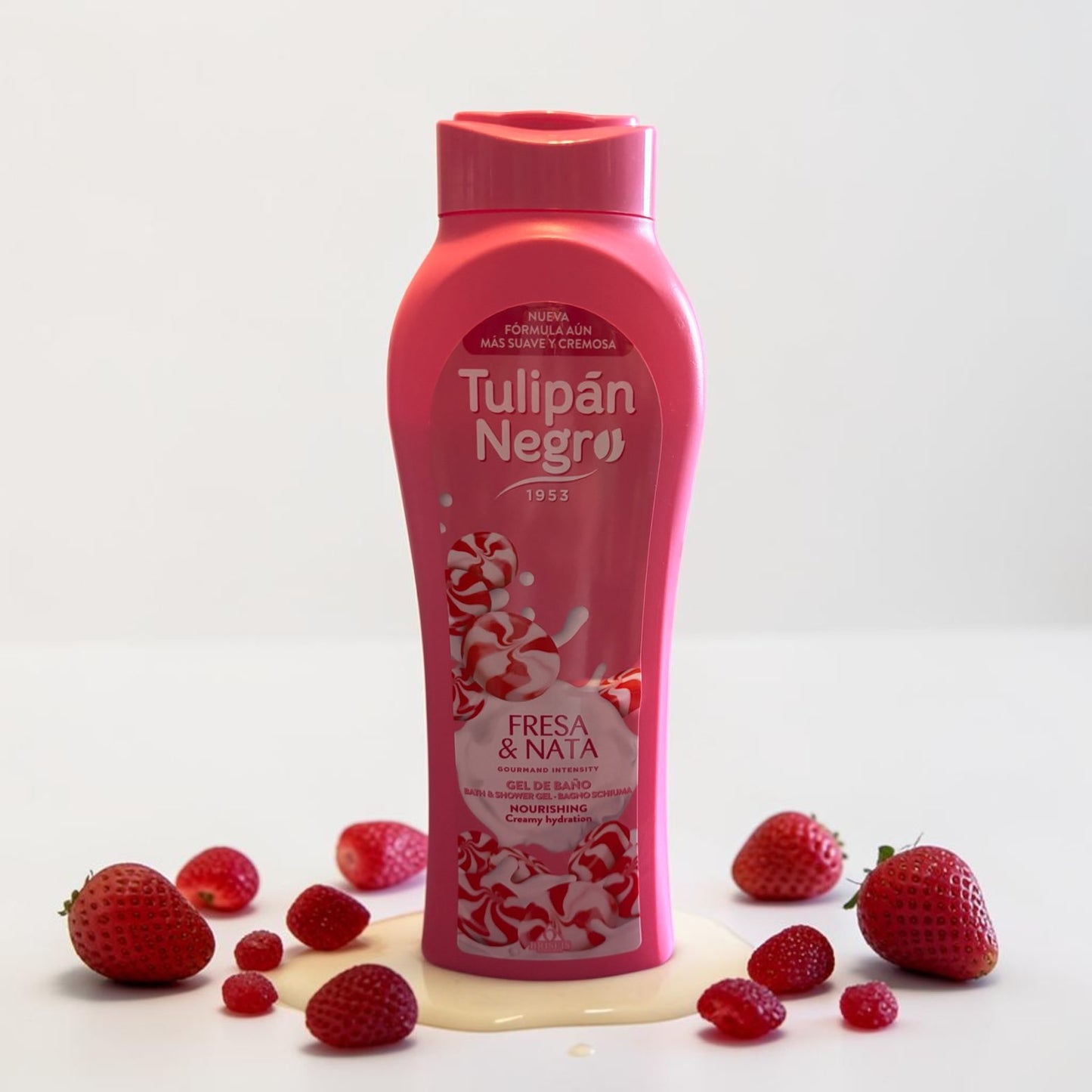 Gel douche . bonbons fraise crème .650ml
