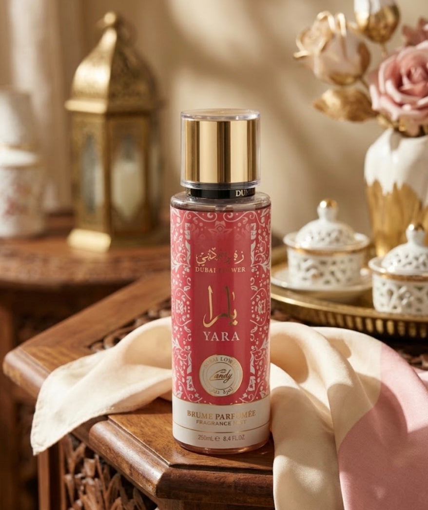 Brume parfumée corps et cheveux .250ml