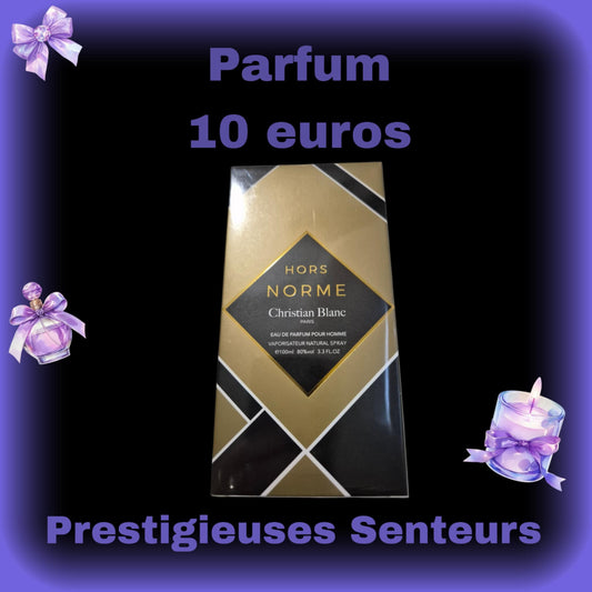 Parfum collection Christian Blanc en 100ml.