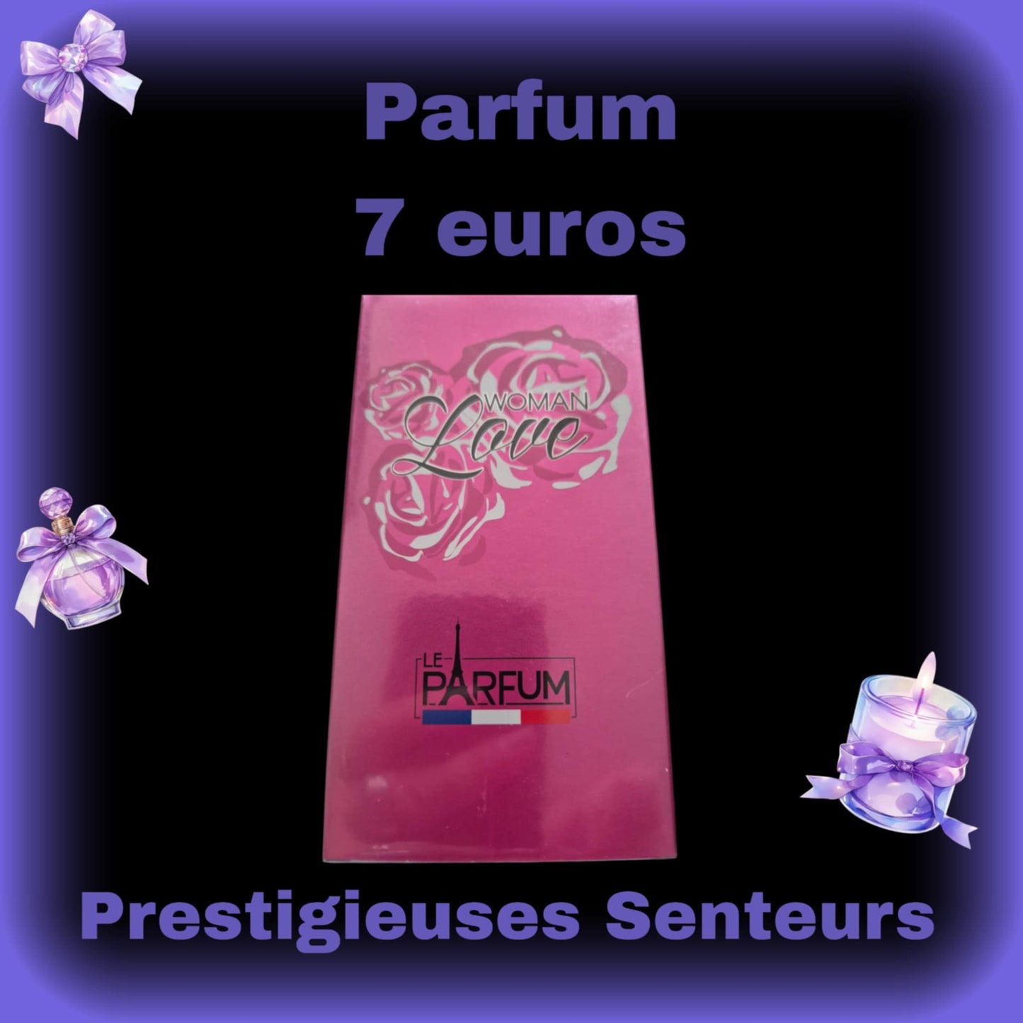 Parfum 75ml.  Dupe du Victoria Secret