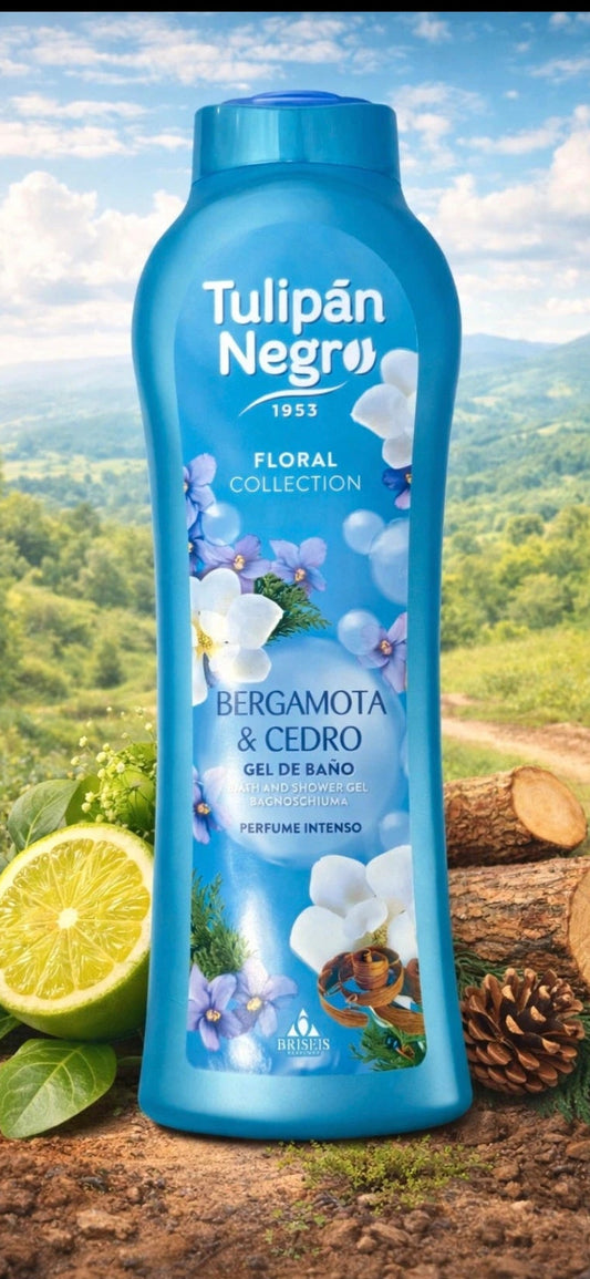 Gel douche 650ml. Bergamote et cèdre