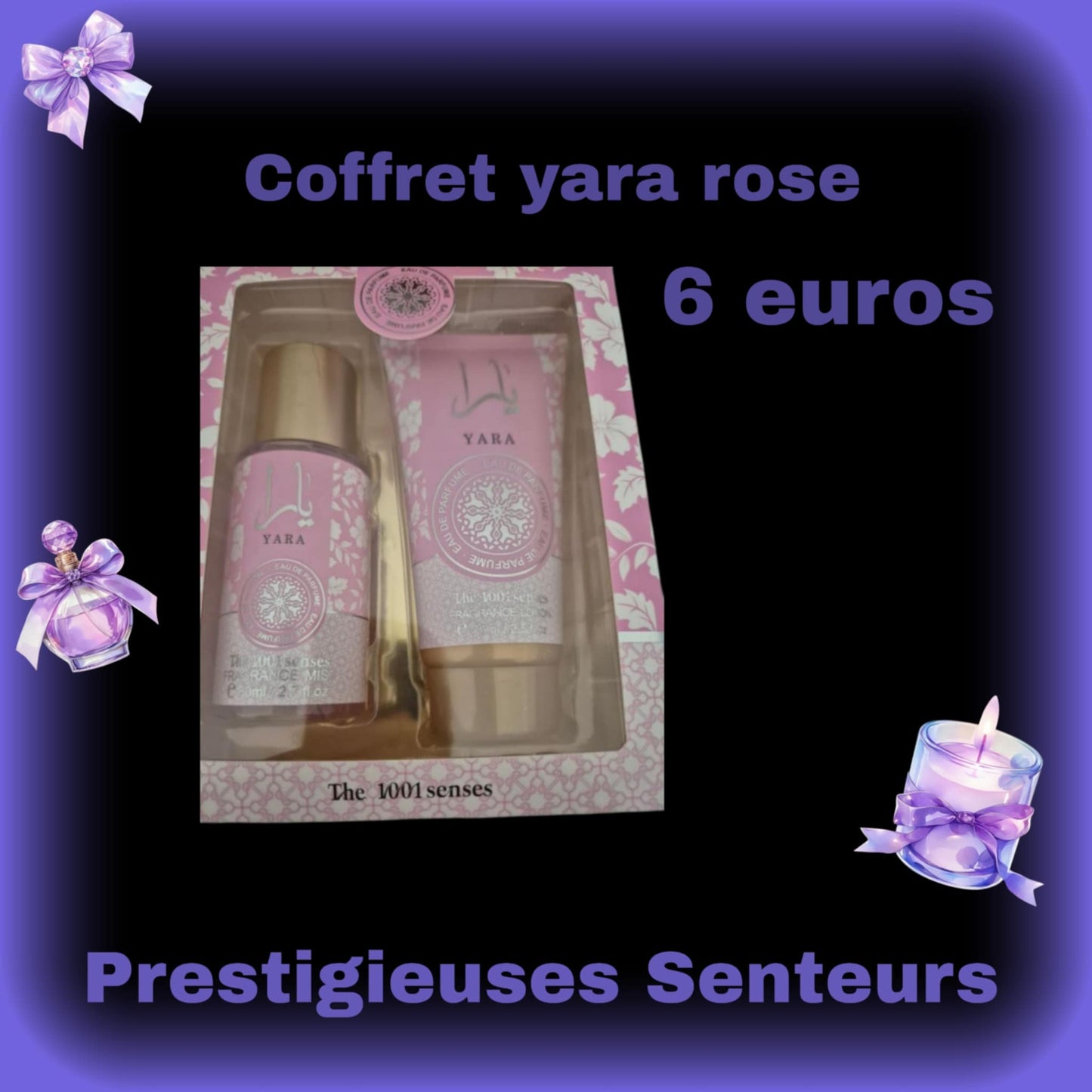 Coffret yara rose