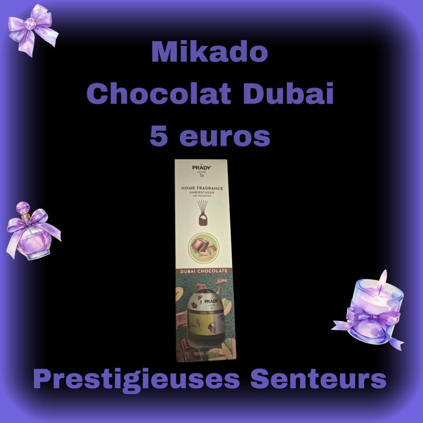 Mikado chocolat dubaï