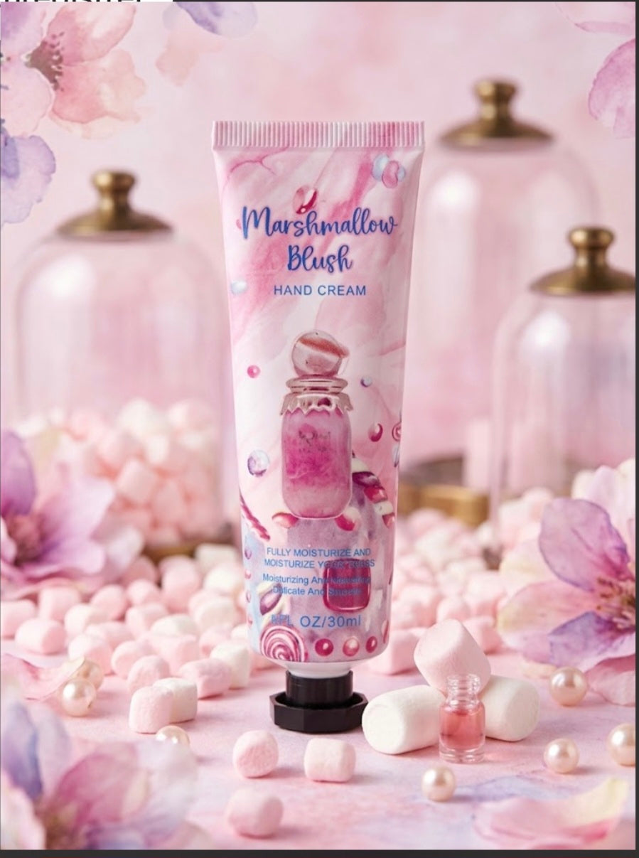 Crème mains marsmallow blush