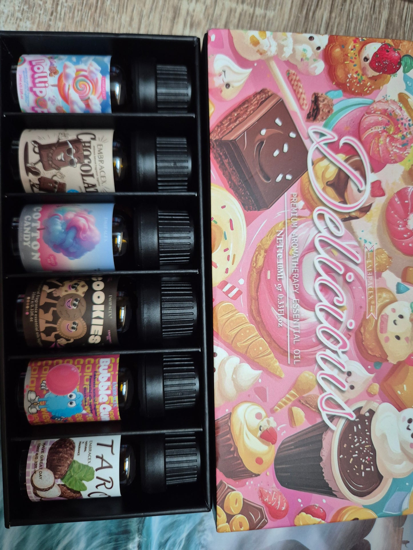 Coffret 6 huiles essentielles