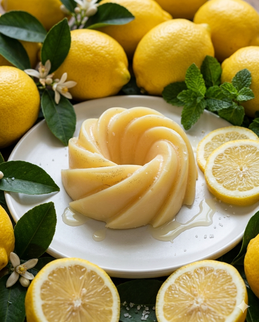 Fondant à couper .Citron 🍋 meringué