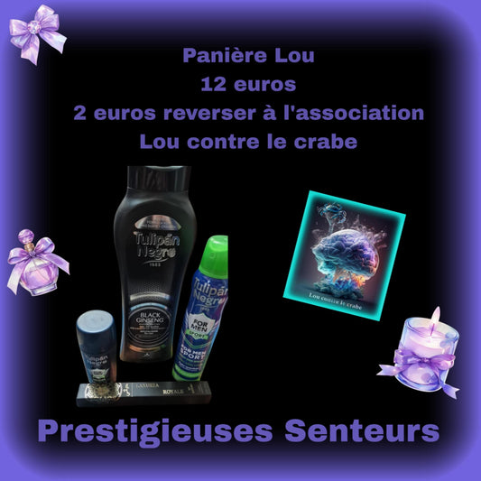 Panière Lou . Pour homme