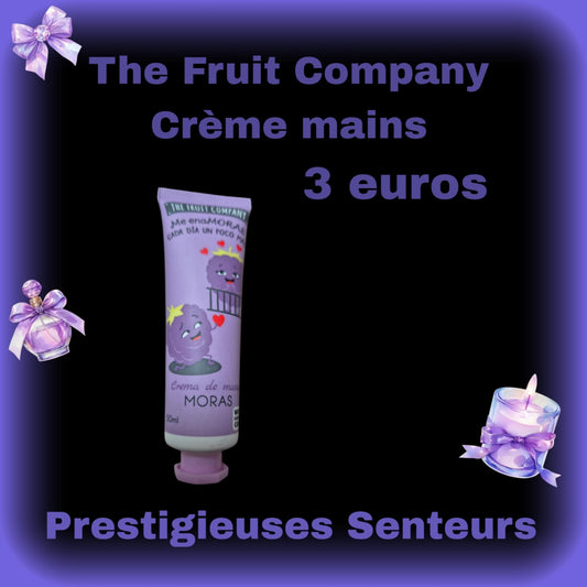 Crème pour les mains Tulipan Negro. 50ml .parfum mûre